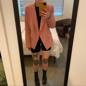 NWT White House Black Market Pink Blazer